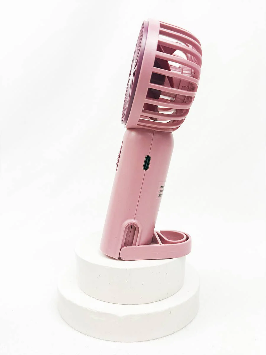 Portable Hand Fan with Pull out Stand - Image 3