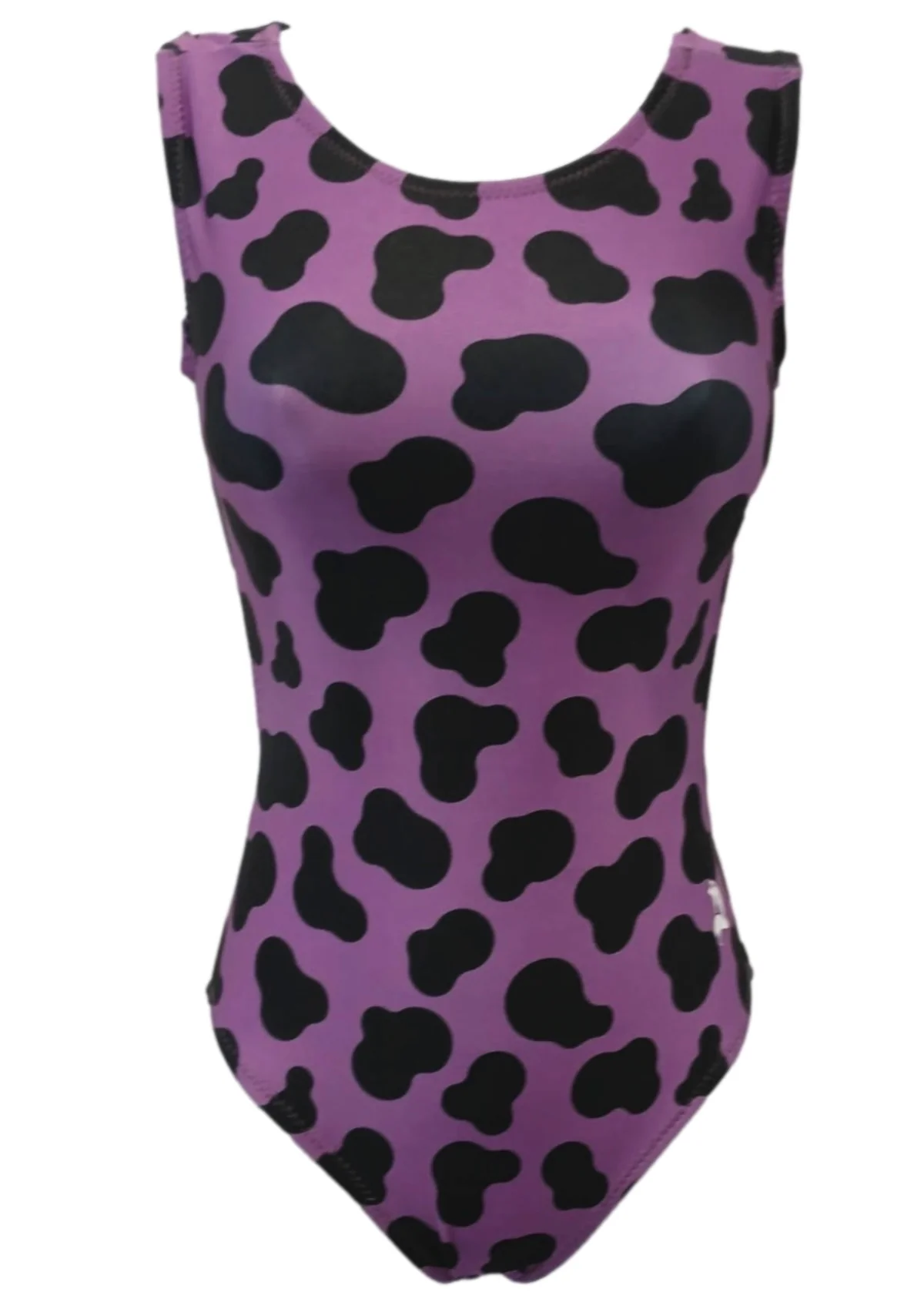 Purple Passionate Cow Gymnastics Leotard by Foxy's - Image 5