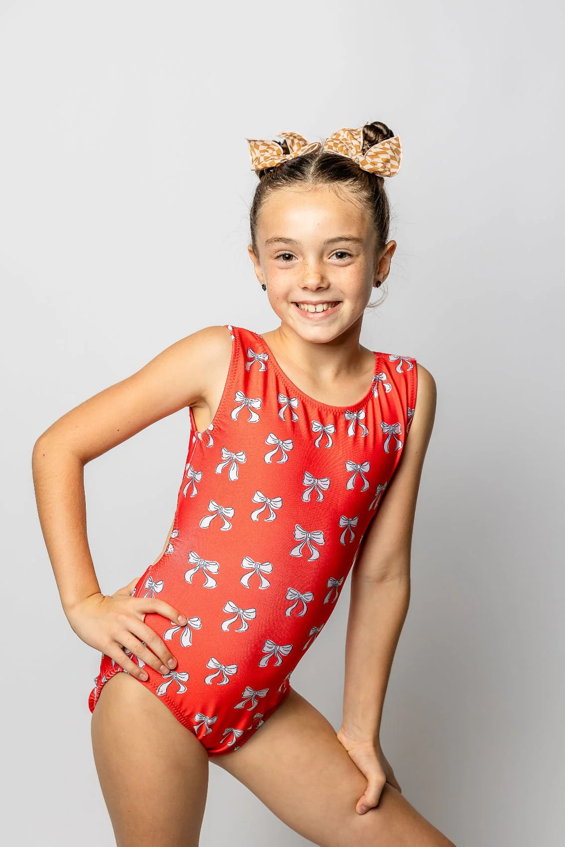 Red Hearts & Bows Vice Versa Foxy's Leotard for Girls Gymnastics- Which Will You Choose - Image 5