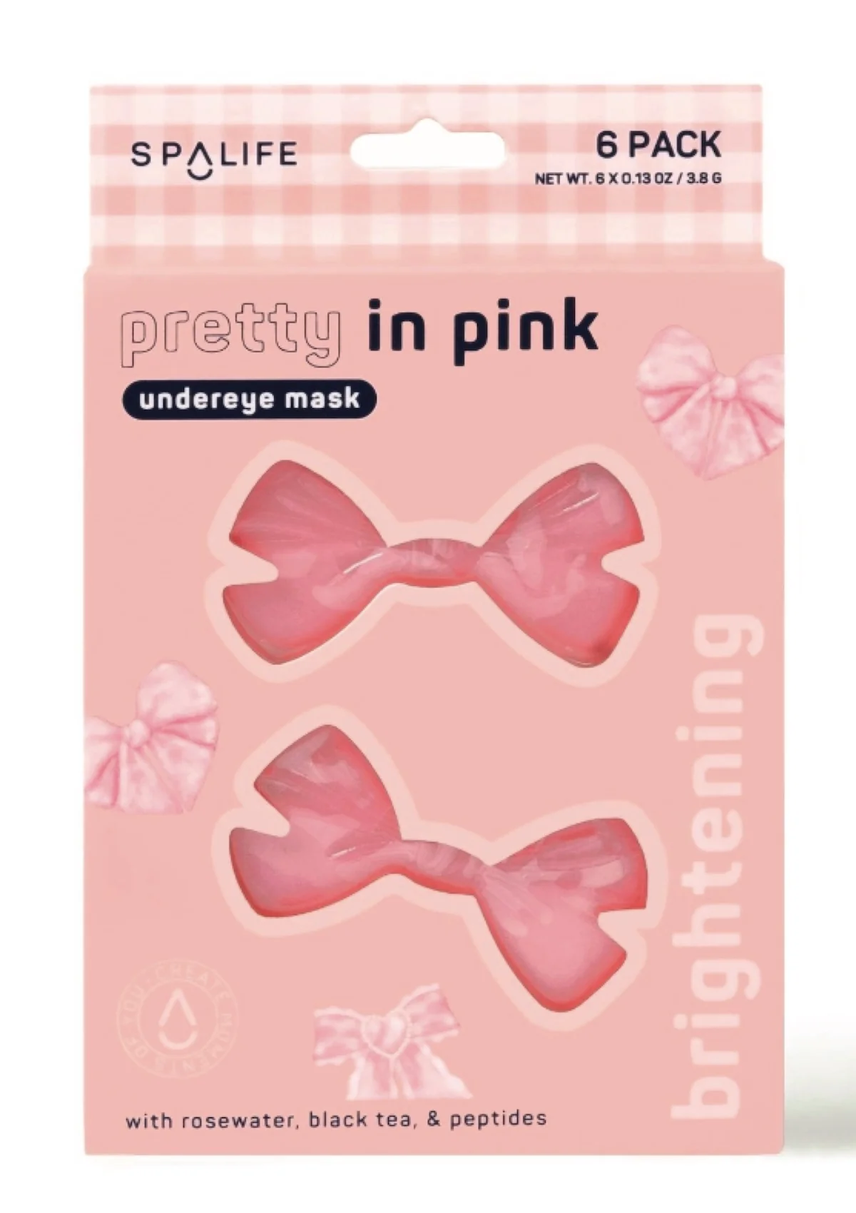 Pretty in Pink Rosewater Undereye Masks - Brighten Dark Circles & Depuff!