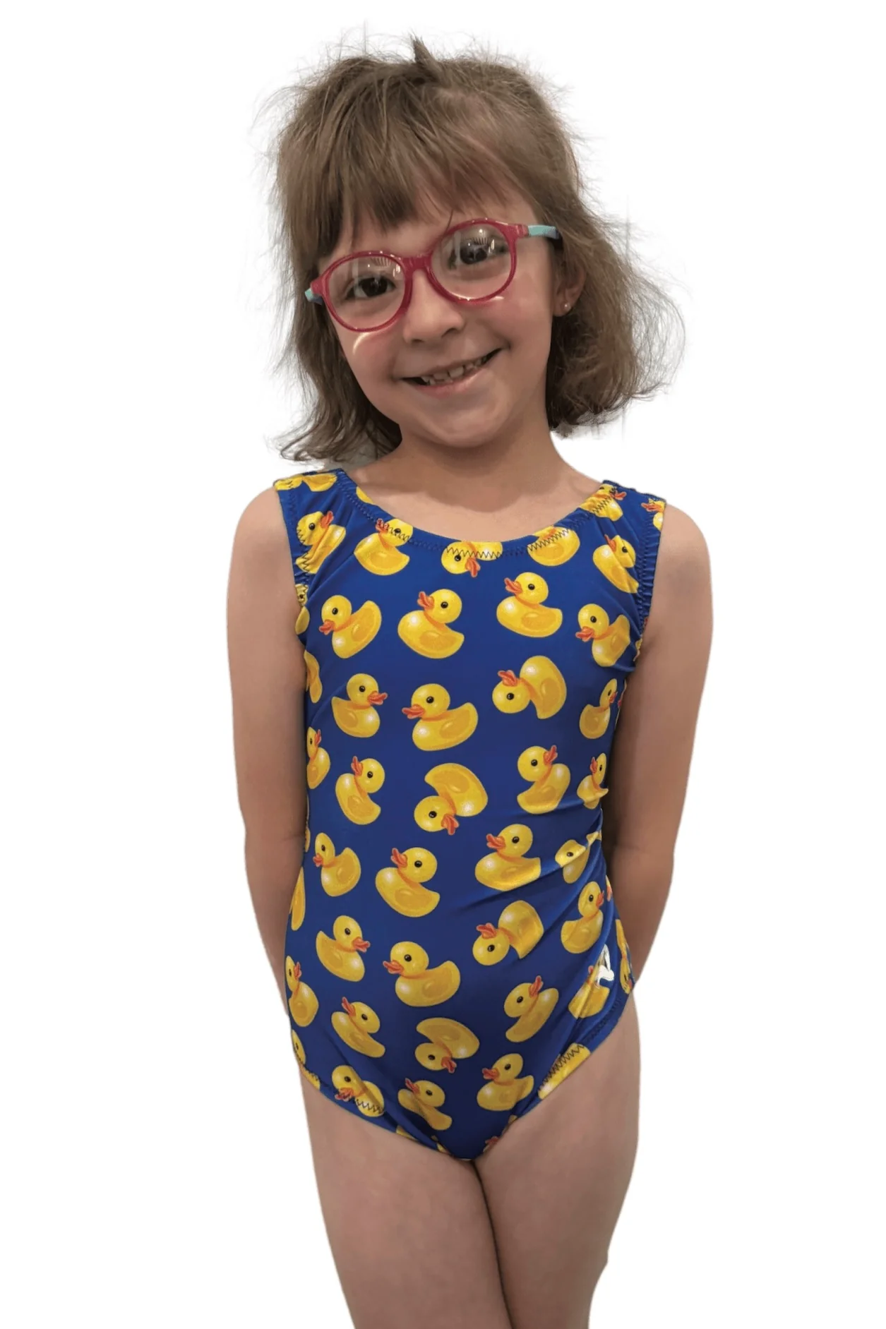 Rubber Ducky Gymnastics Leotard - Comfy & Fun Foxy's Leo - Image 2