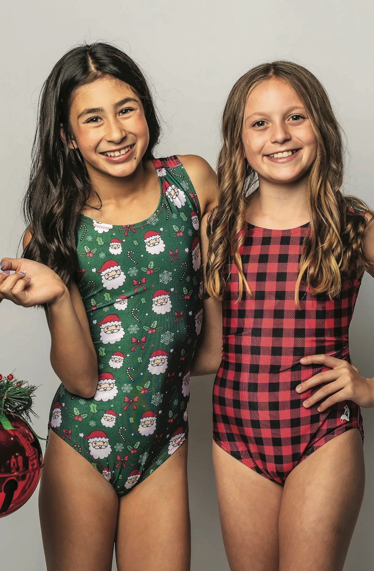 Santa Claus is Coming to Town VICE VERSA Christmas Leotard (Choose Your Style)