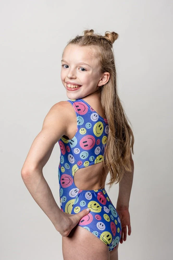 Smiles for Days Gymnastics Leotard by Foxy's - Image 2