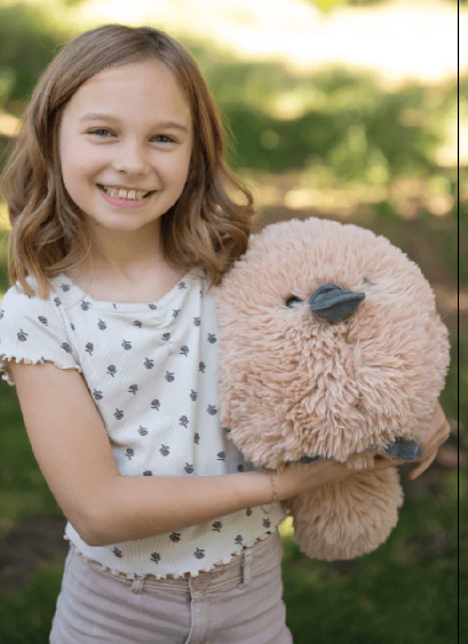 Soft Fluff Ball Fluffees Platypus Plushie - Image 2