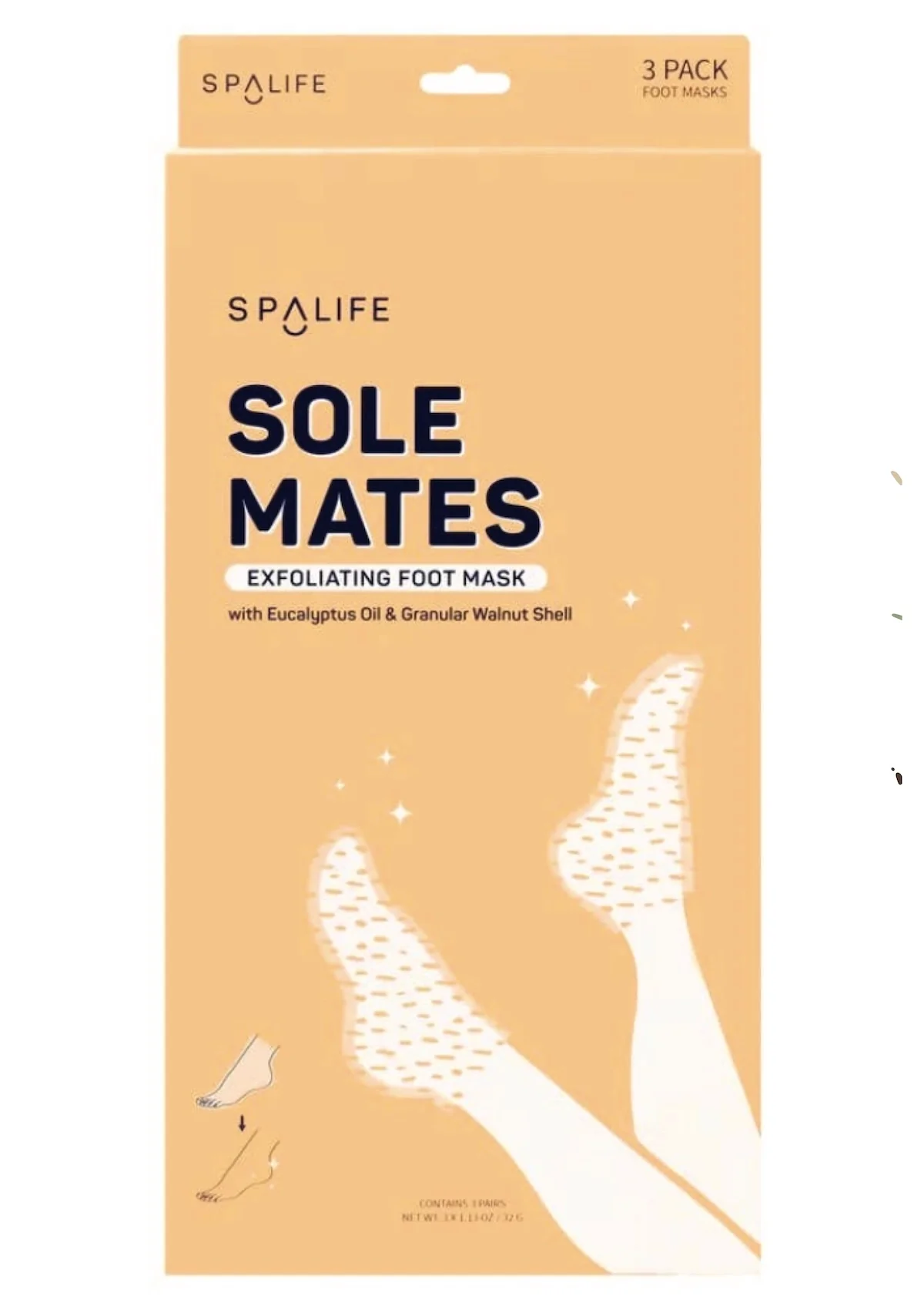 Sole Mates Exfoliating Foot Mask - Get Soft Feet Now! | Foxy's