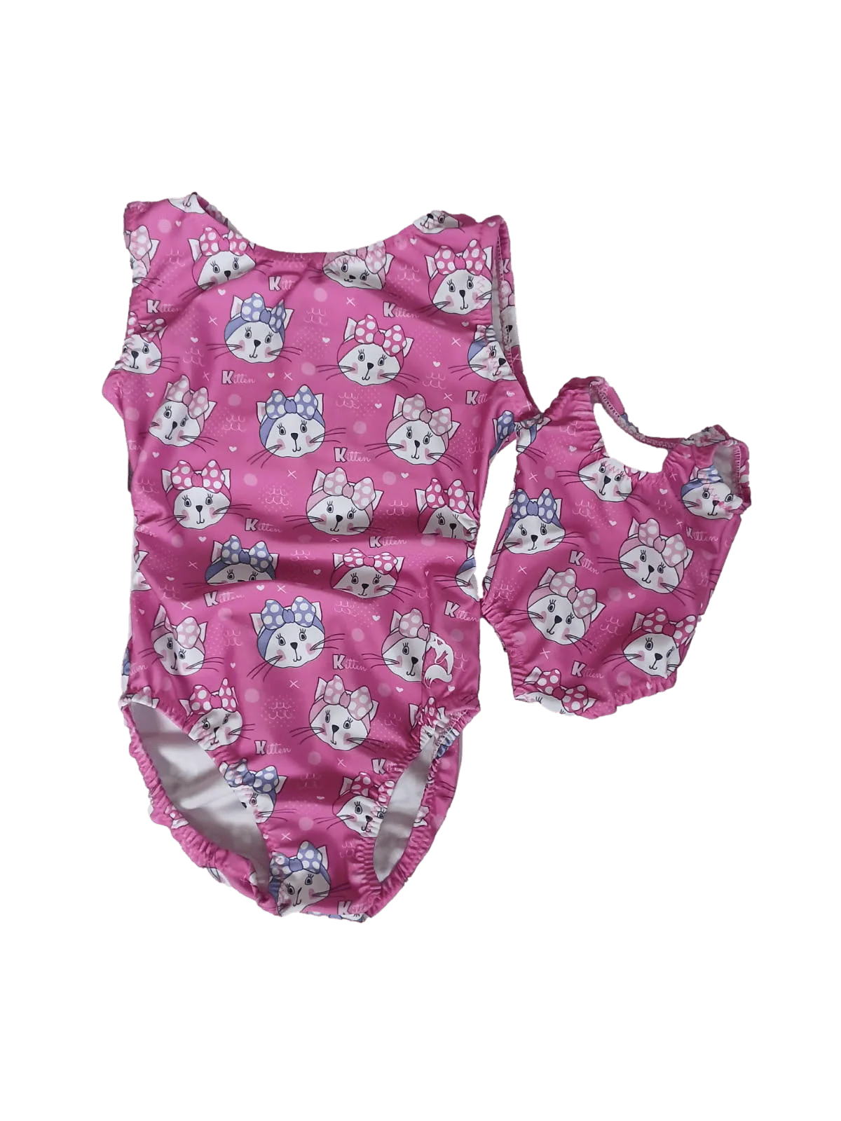 Spa Cat Tumble Tot Leotard & Doll Set