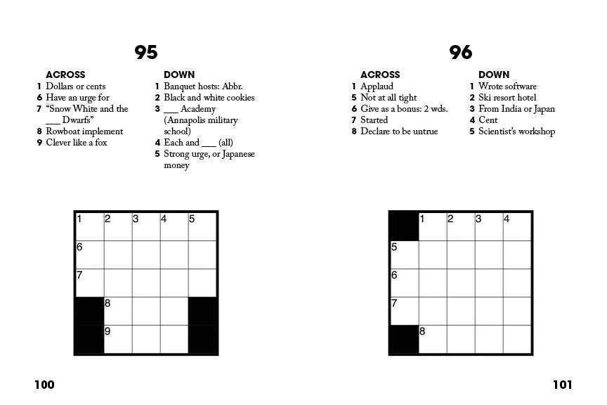 Super Easy Super Tiny Crosswords: So Small! So Simple! - Image 5