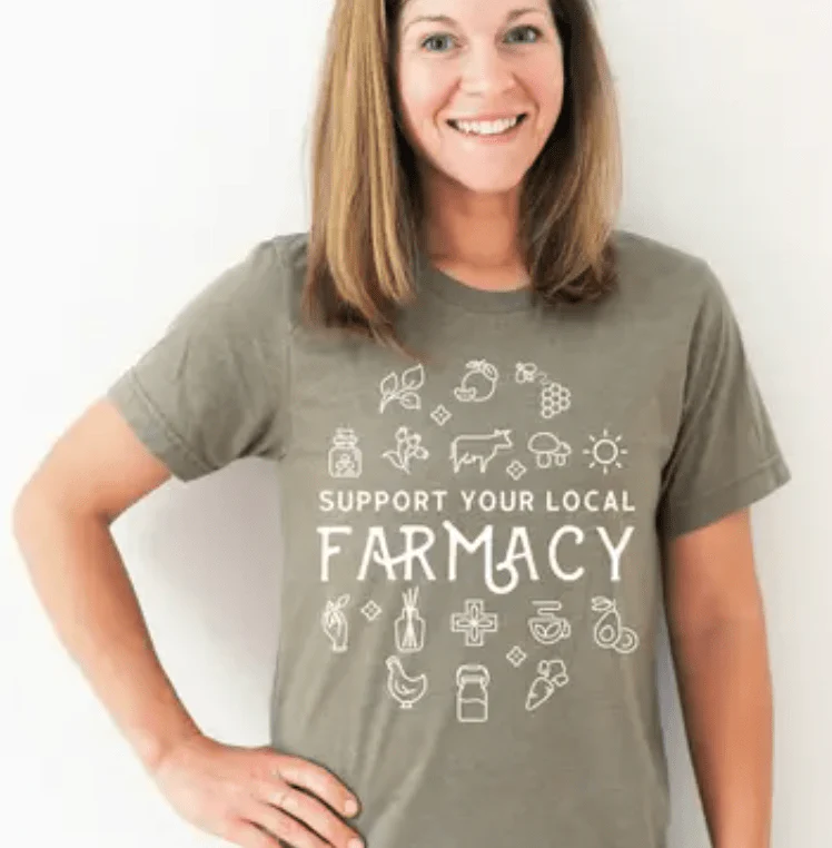 Support Your Local Farmacy Tee - Soft Unisex Shirt | Nature Supply Co. - Image 2