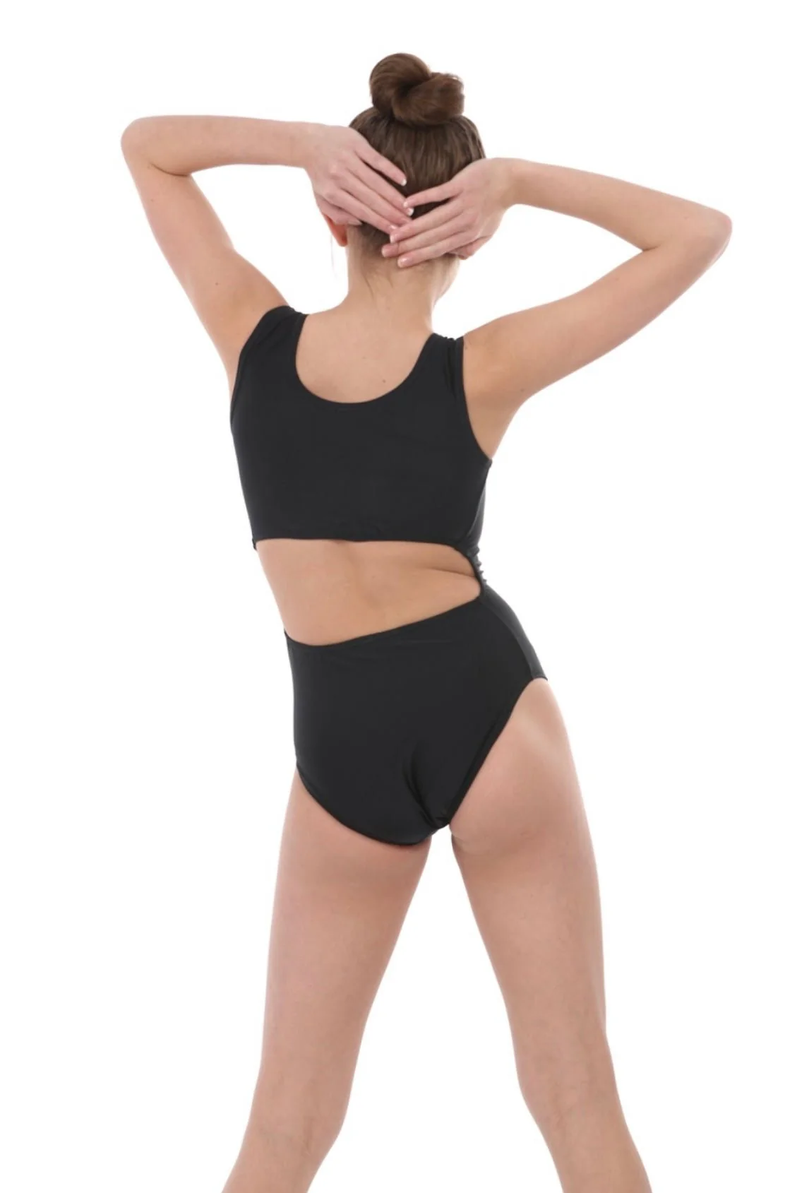 Ultra Soft Black Gymnastics Leotard | Foxy's Leotards - Image 3