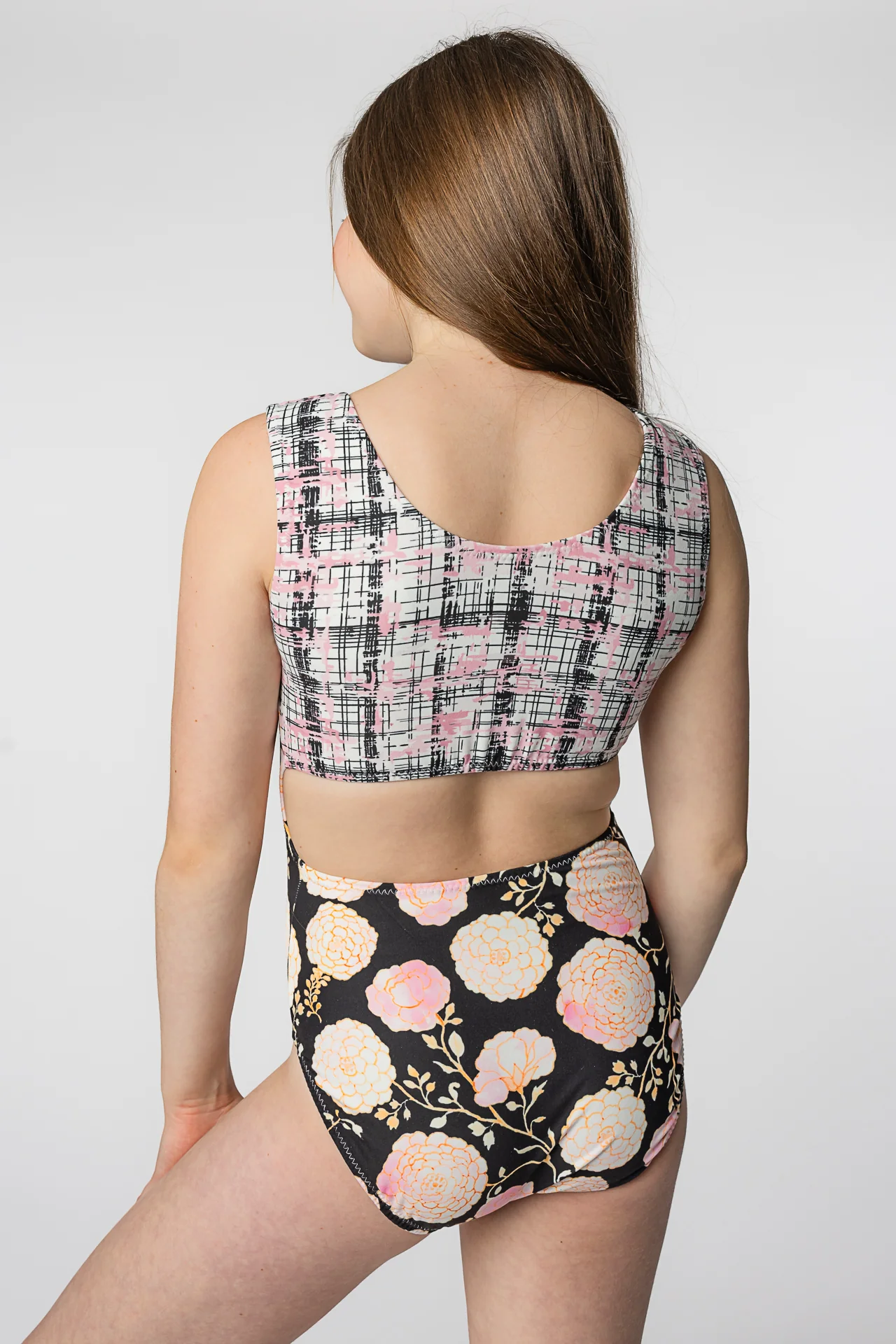 ULTRA SOFT Vice Versa Peonies Gymnastics Leotard - Image 6