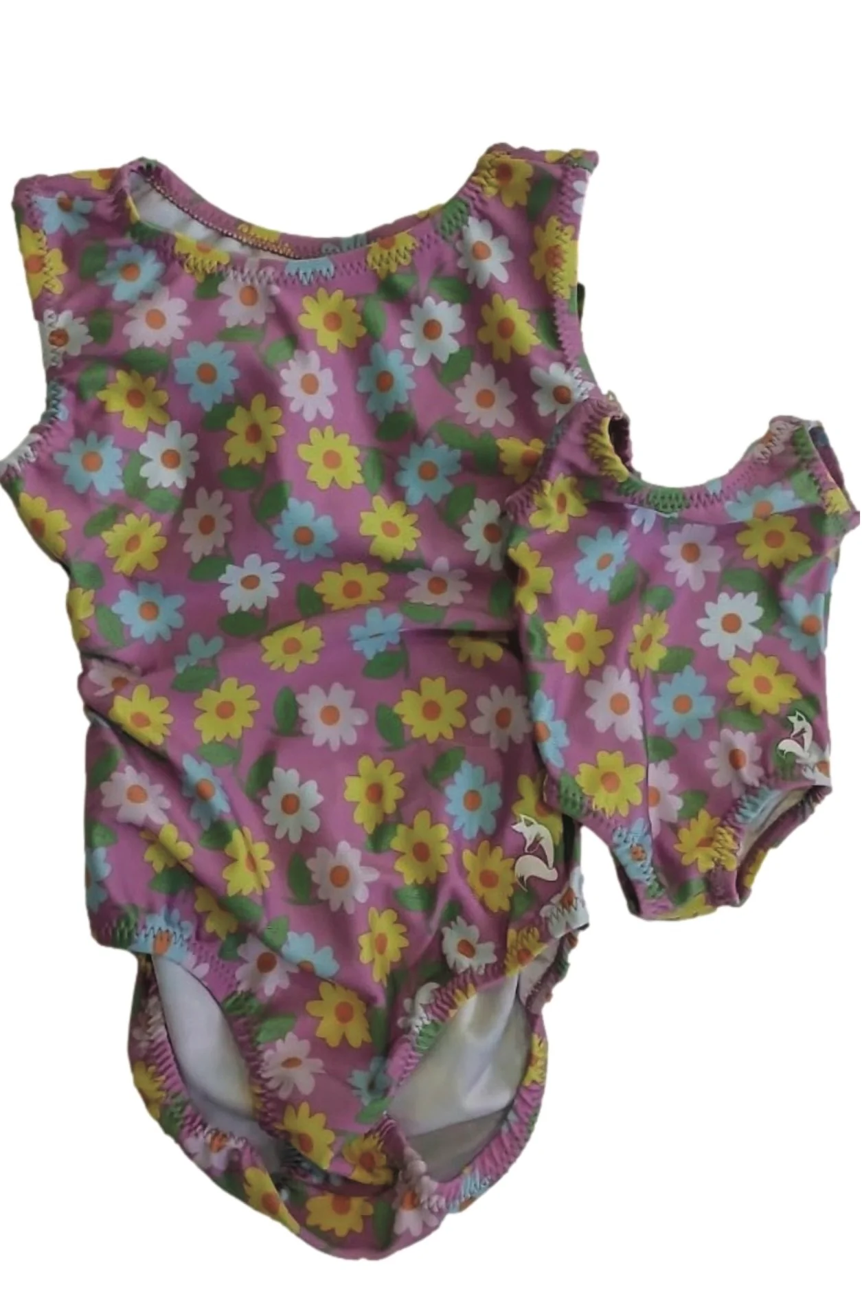 Pretty Flowers Tumble Tot Matching Doll Leo Set