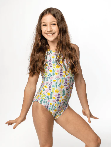 Vice Versa Bee & Garden Leotard Set – Bestie & Sibling Matching Gymnastics Leotards - Image 5