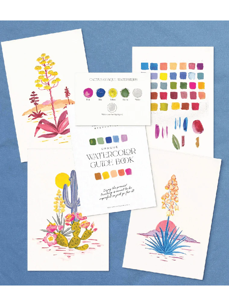 Watercolor Painting Kit: Cactus - Image 2