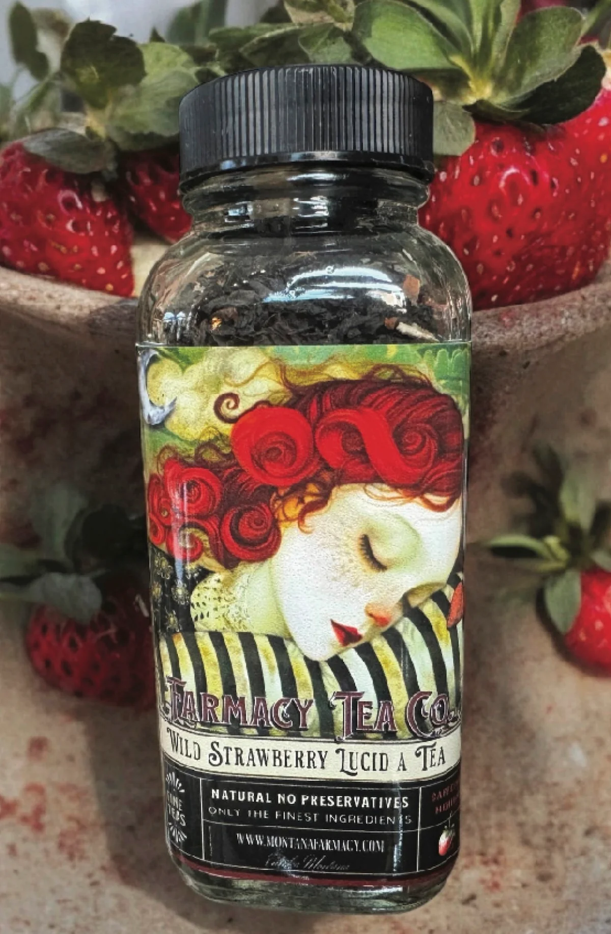 Wild Strawberry Lucid a Tea Dreaming Tea full of flavor