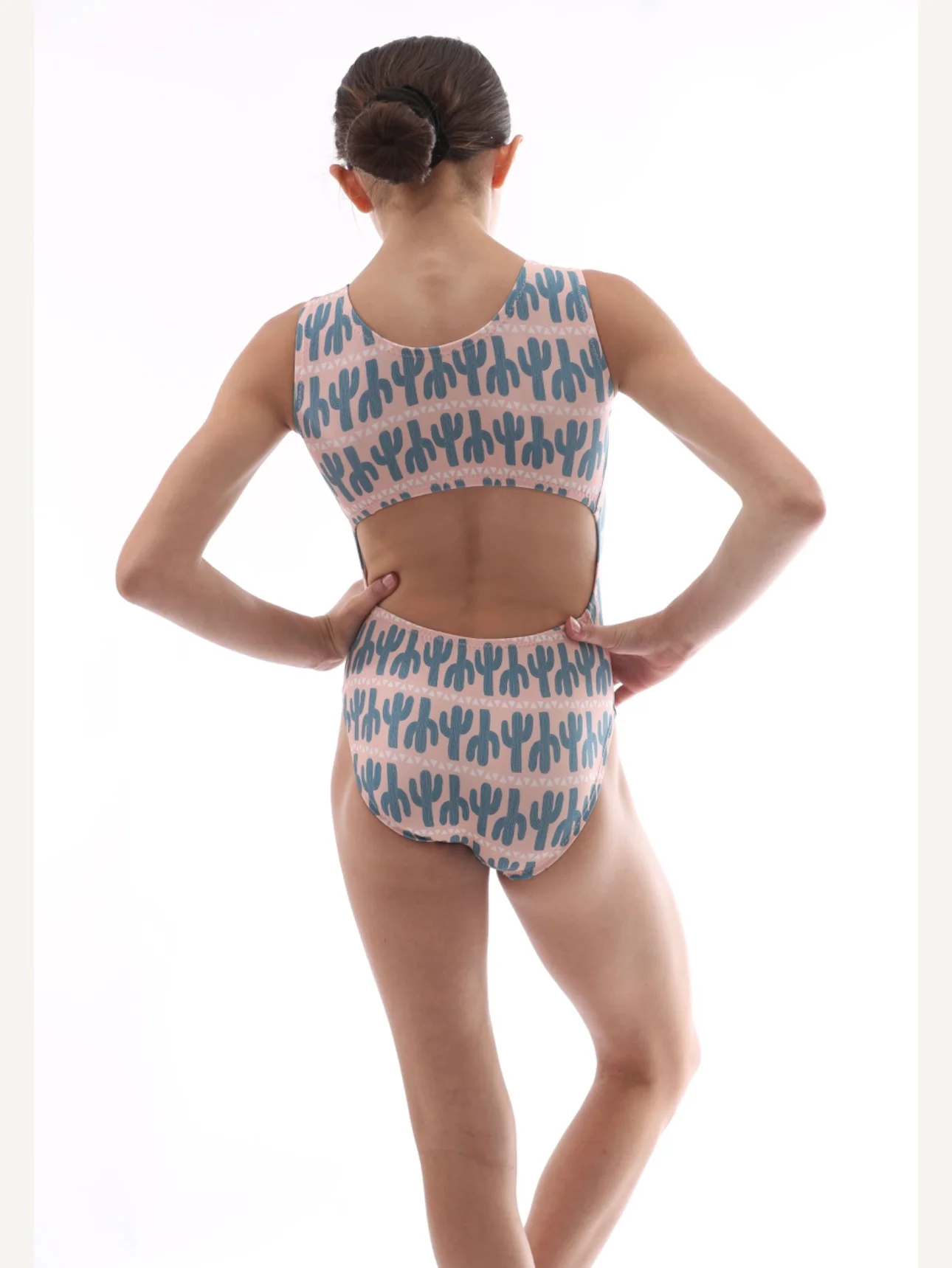 Wild West Cactus Gymnastics Leotard - Foxy's Leos - Comfortable & Stylish - Image 2