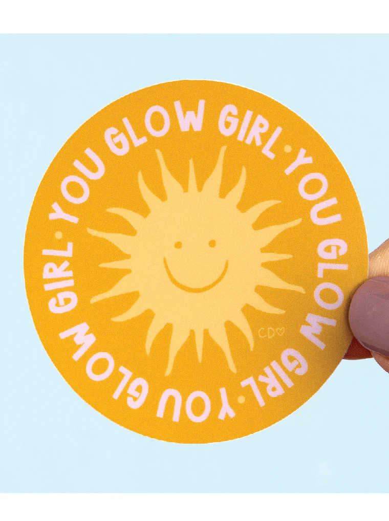 You Glow Girl Sunshine Decal Sticker - Image 2