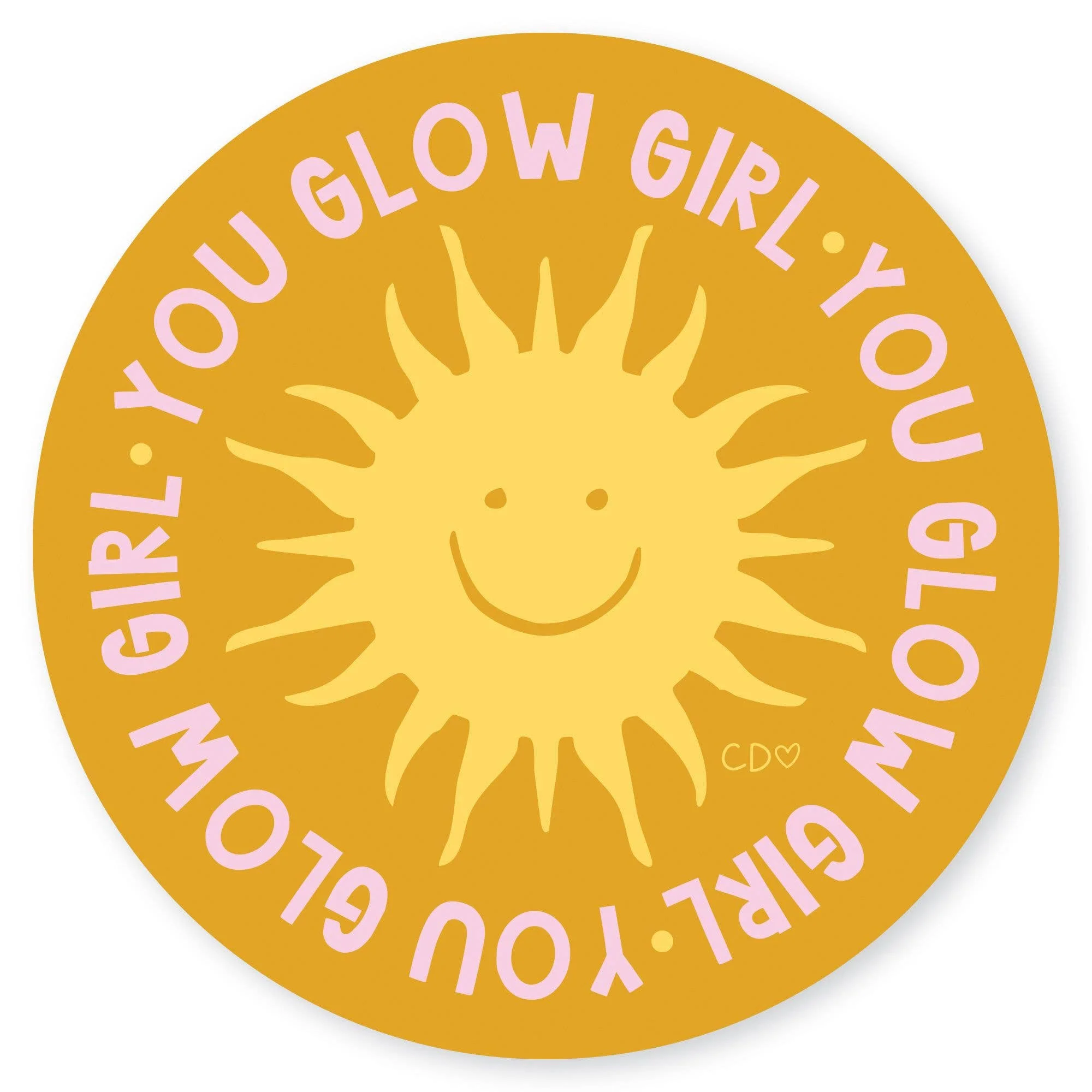 You Glow Girl Sunshine Decal Sticker - Image 3